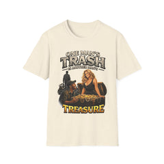 One Man’s Trash Is Another Man’s Treasure T-Shirt | Light Color | Bold Statement Graphic Shirt