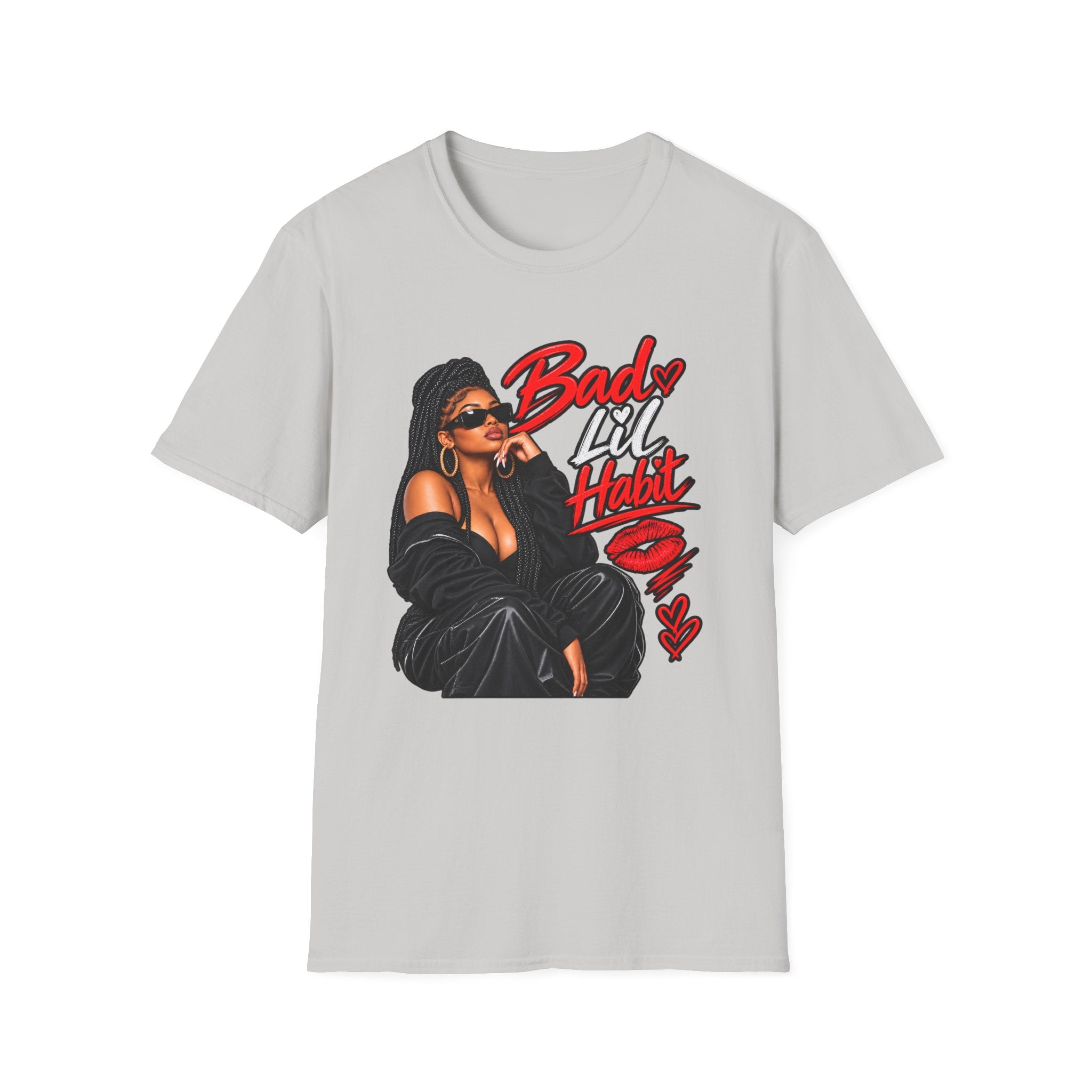 Bad Lil Habit – Sassy Girl Graphic T-Shirt | Bold Streetwear Design