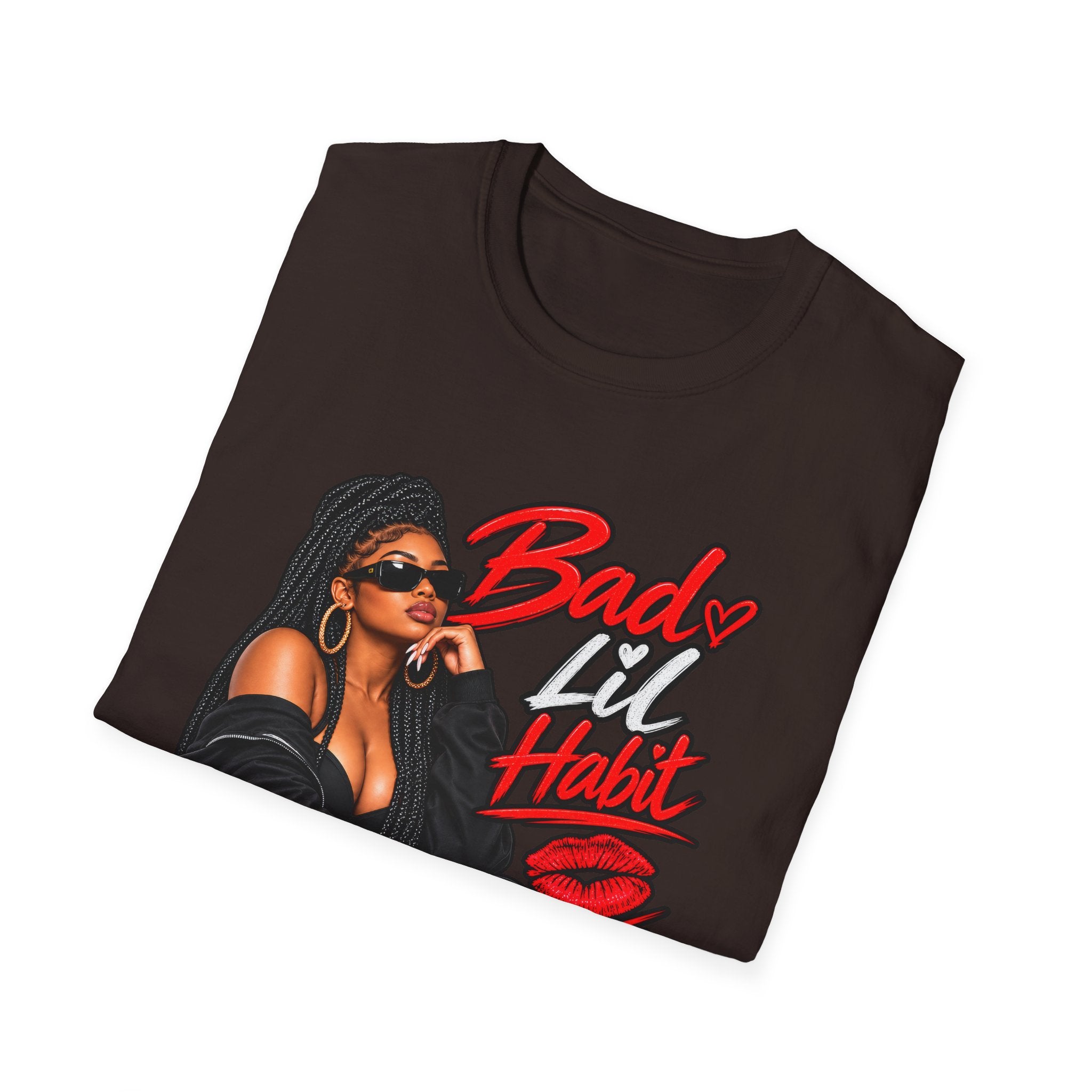 Bad Lil Habit – Sassy Girl Graphic T-Shirt | Bold Streetwear Design
