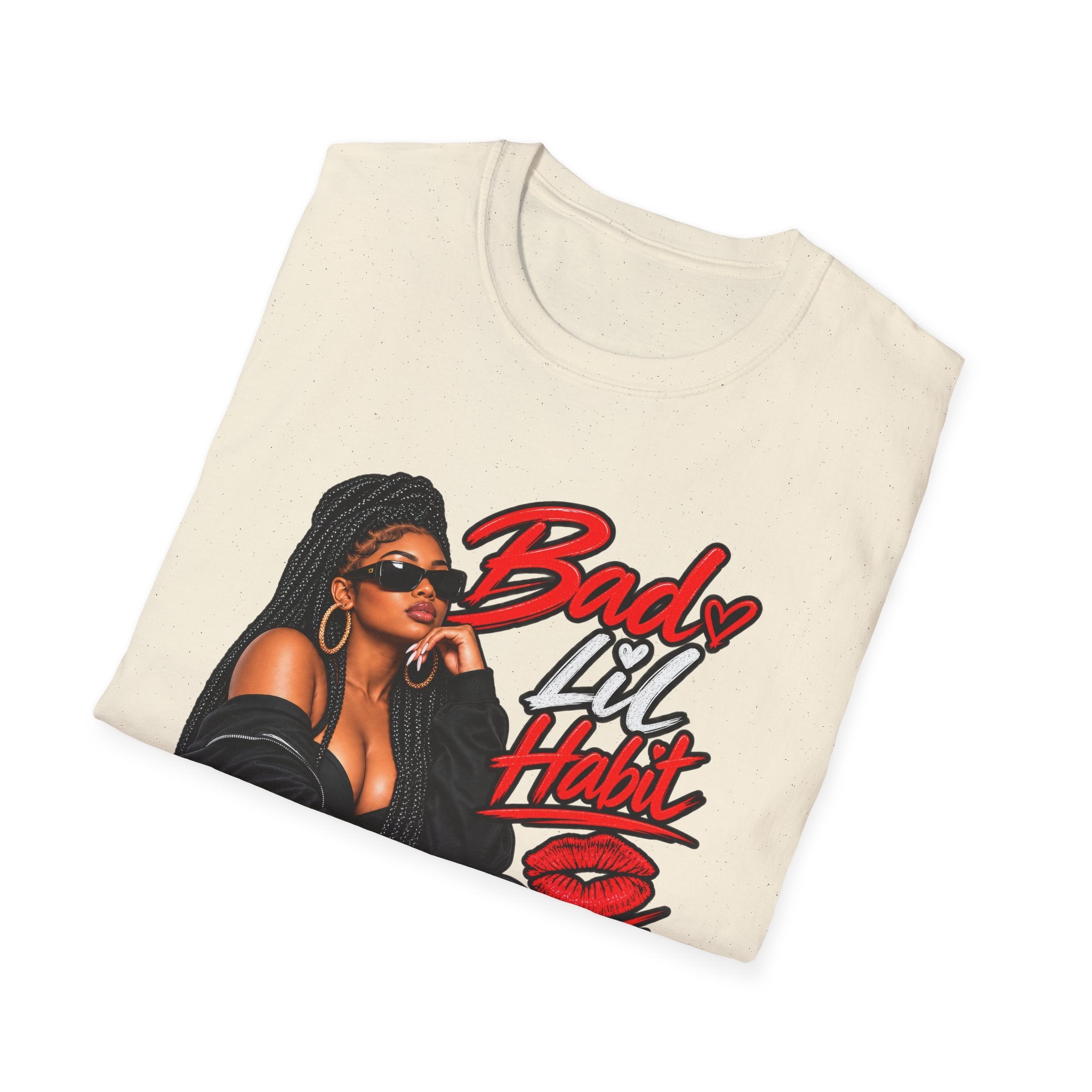 Bad Lil Habit – Sassy Girl Graphic T-Shirt | Bold Streetwear Design