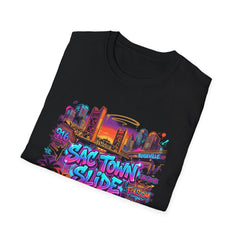Sac Town Slide – 916 - Sacramento Streetwear Graphic Tee