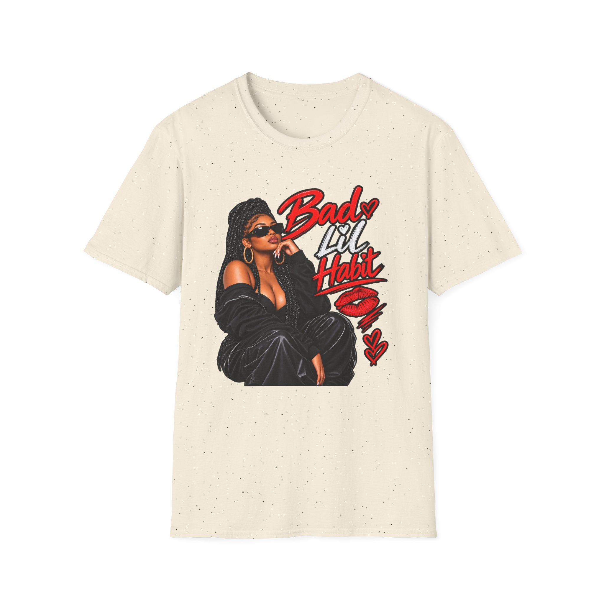 Bad Lil Habit – Sassy Girl Graphic T-Shirt | Bold Streetwear Design