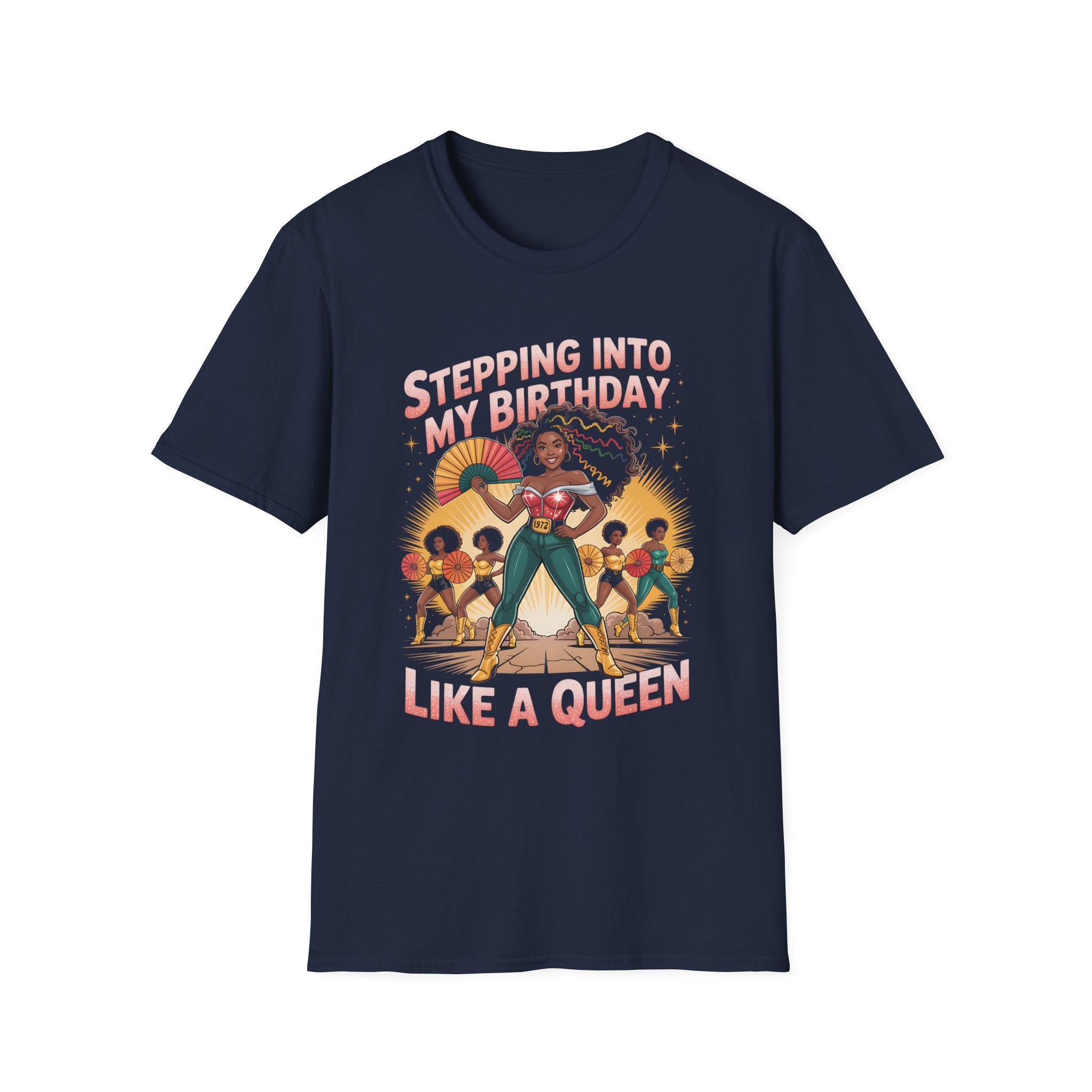 Birthday Queen Graphic T-Shirt, Unisex Birthday Shirt, Celebration Tee, Gift for Her, Funny Birthday Clothing, Stylish Casual Wear