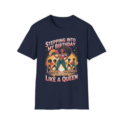 Birthday Queen Graphic T-Shirt, Unisex Birthday Shirt, Celebration Tee, Gift for Her, Funny Birthday Clothing, Stylish Casual Wear