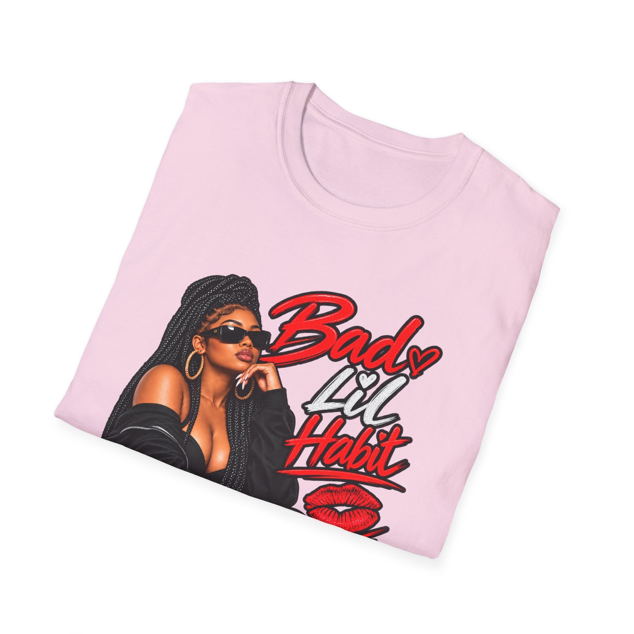 Bad Lil Habit – Sassy Girl Graphic T-Shirt | Bold Streetwear Design
