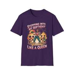 Birthday Queen Graphic T-Shirt, Unisex Birthday Shirt, Celebration Tee, Gift for Her, Funny Birthday Clothing, Stylish Casual Wear