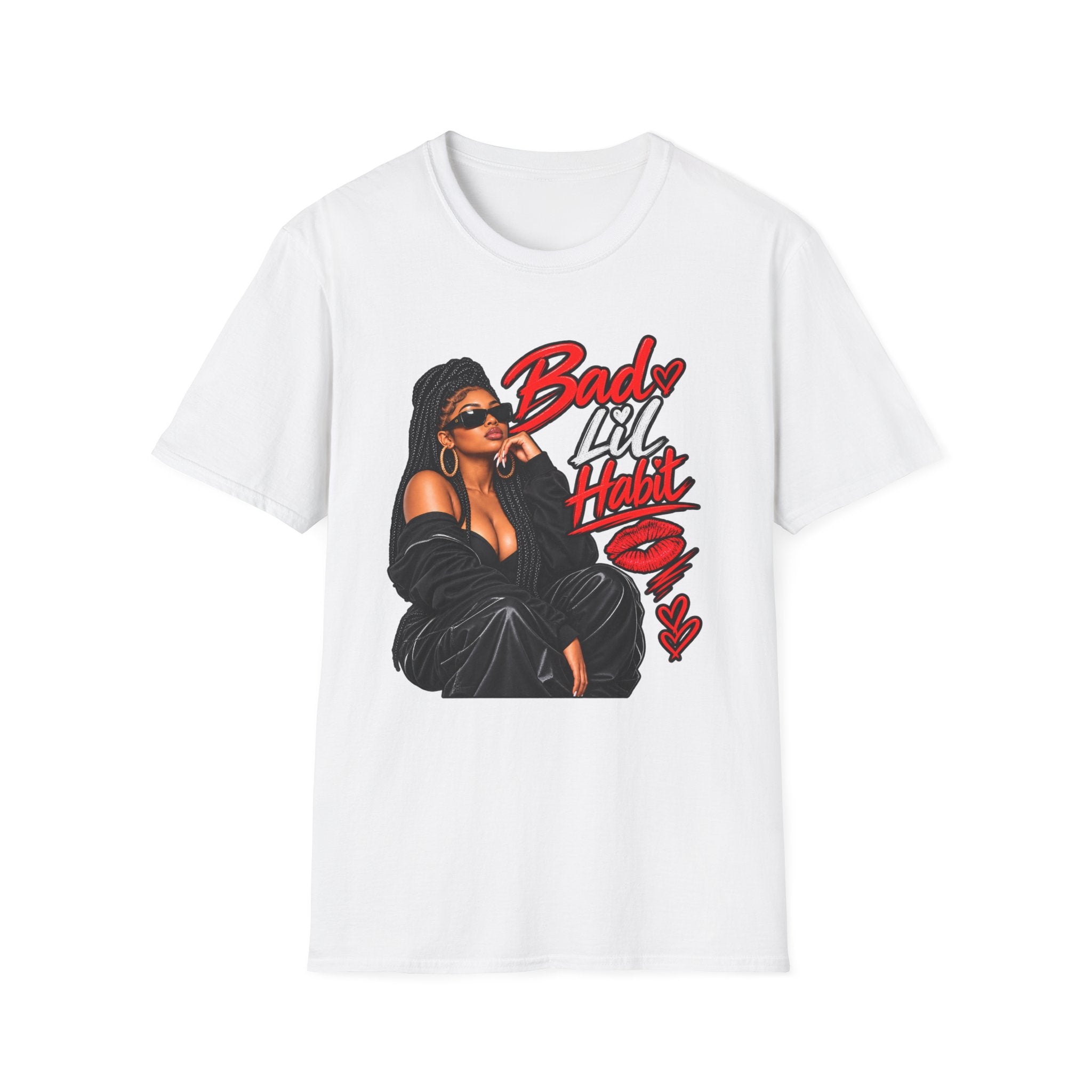 Bad Lil Habit – Sassy Girl Graphic T-Shirt | Bold Streetwear Design