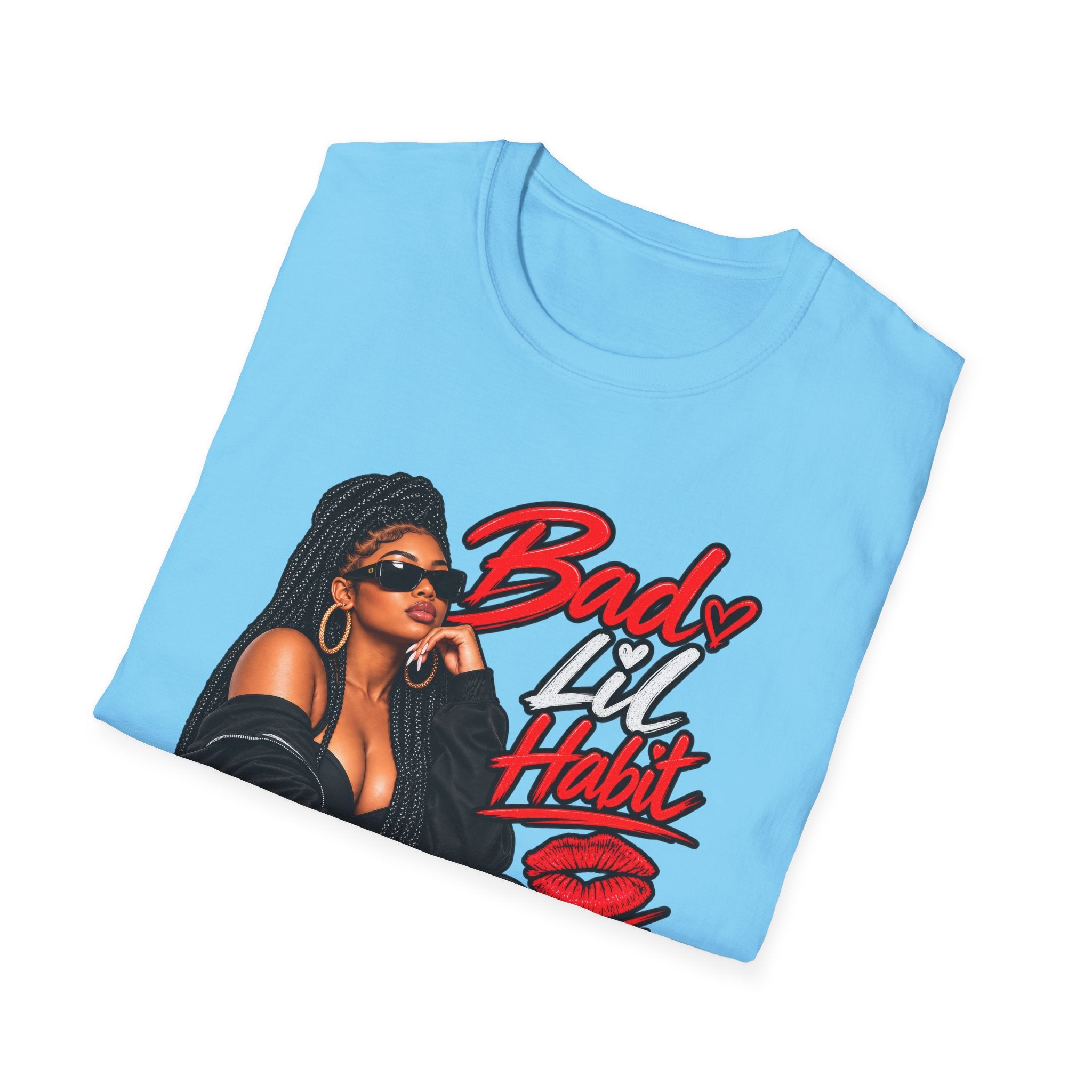 Bad Lil Habit – Sassy Girl Graphic T-Shirt | Bold Streetwear Design