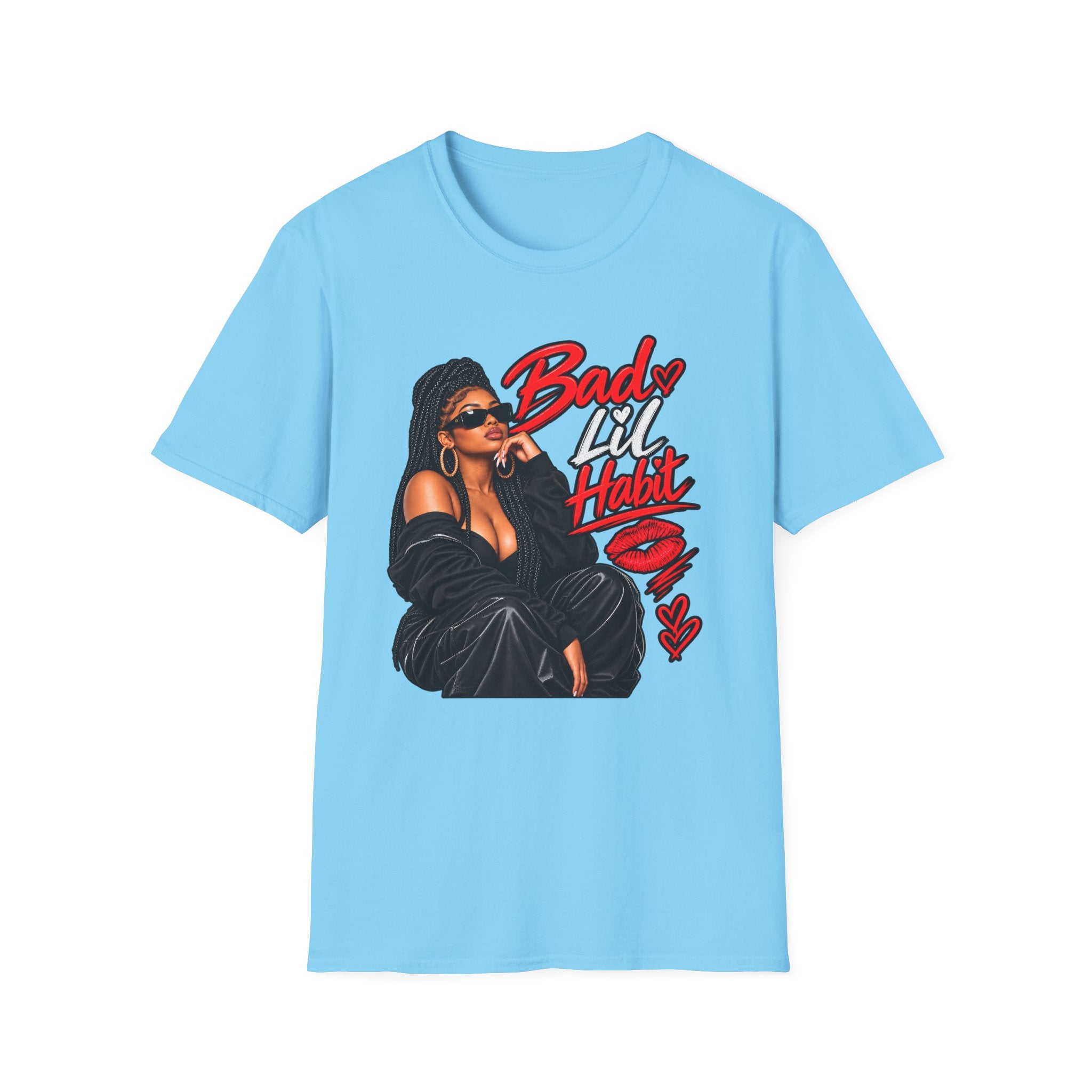 Bad Lil Habit – Sassy Girl Graphic T-Shirt | Bold Streetwear Design