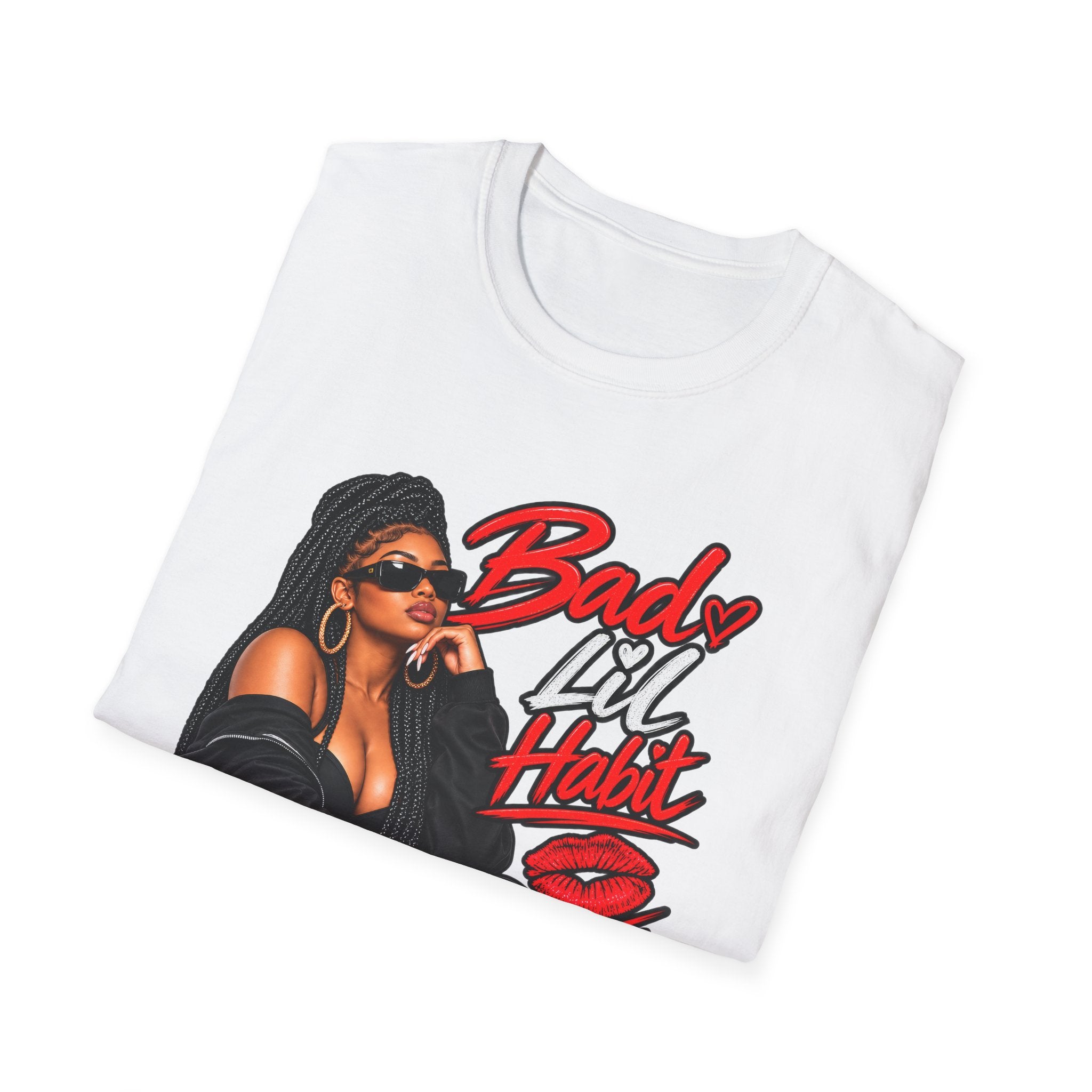 Bad Lil Habit – Sassy Girl Graphic T-Shirt | Bold Streetwear Design