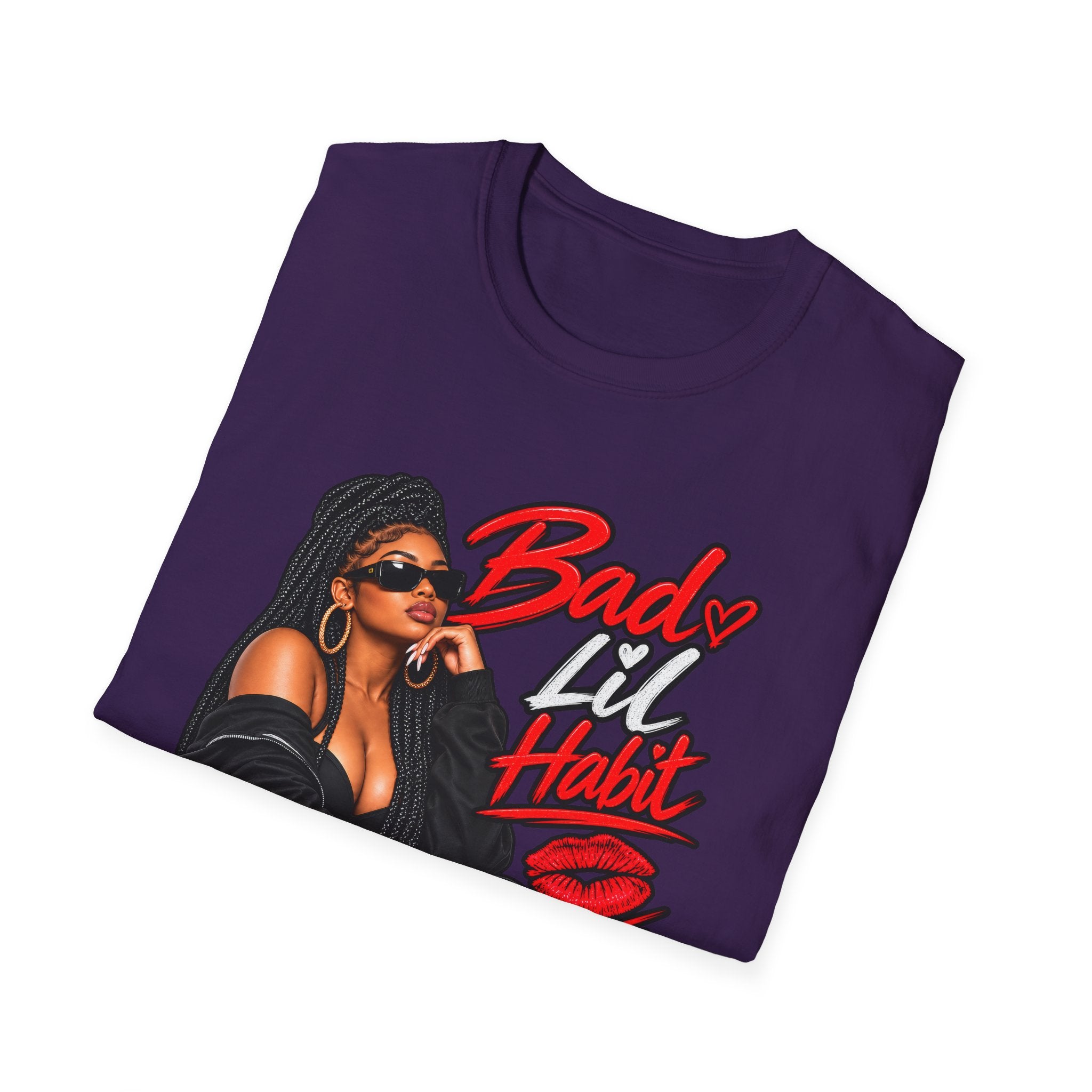 Bad Lil Habit – Sassy Girl Graphic T-Shirt | Bold Streetwear Design