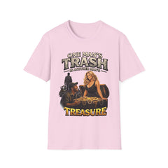 One Man’s Trash Is Another Man’s Treasure T-Shirt | Light Color | Bold Statement Graphic Shirt