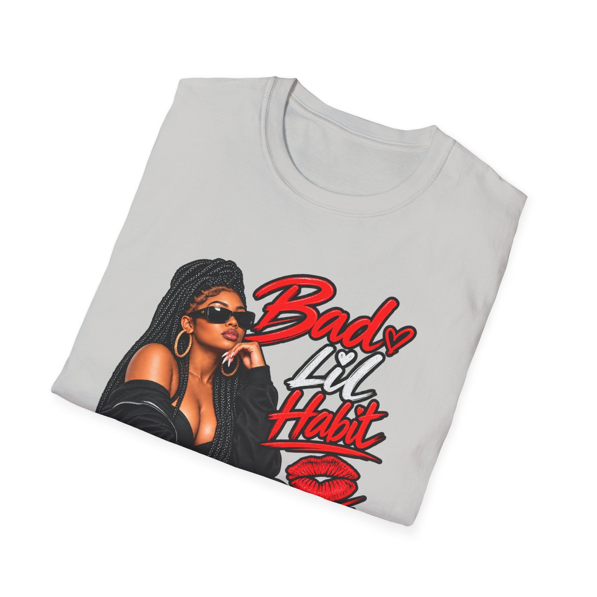 Bad Lil Habit – Sassy Girl Graphic T-Shirt | Bold Streetwear Design