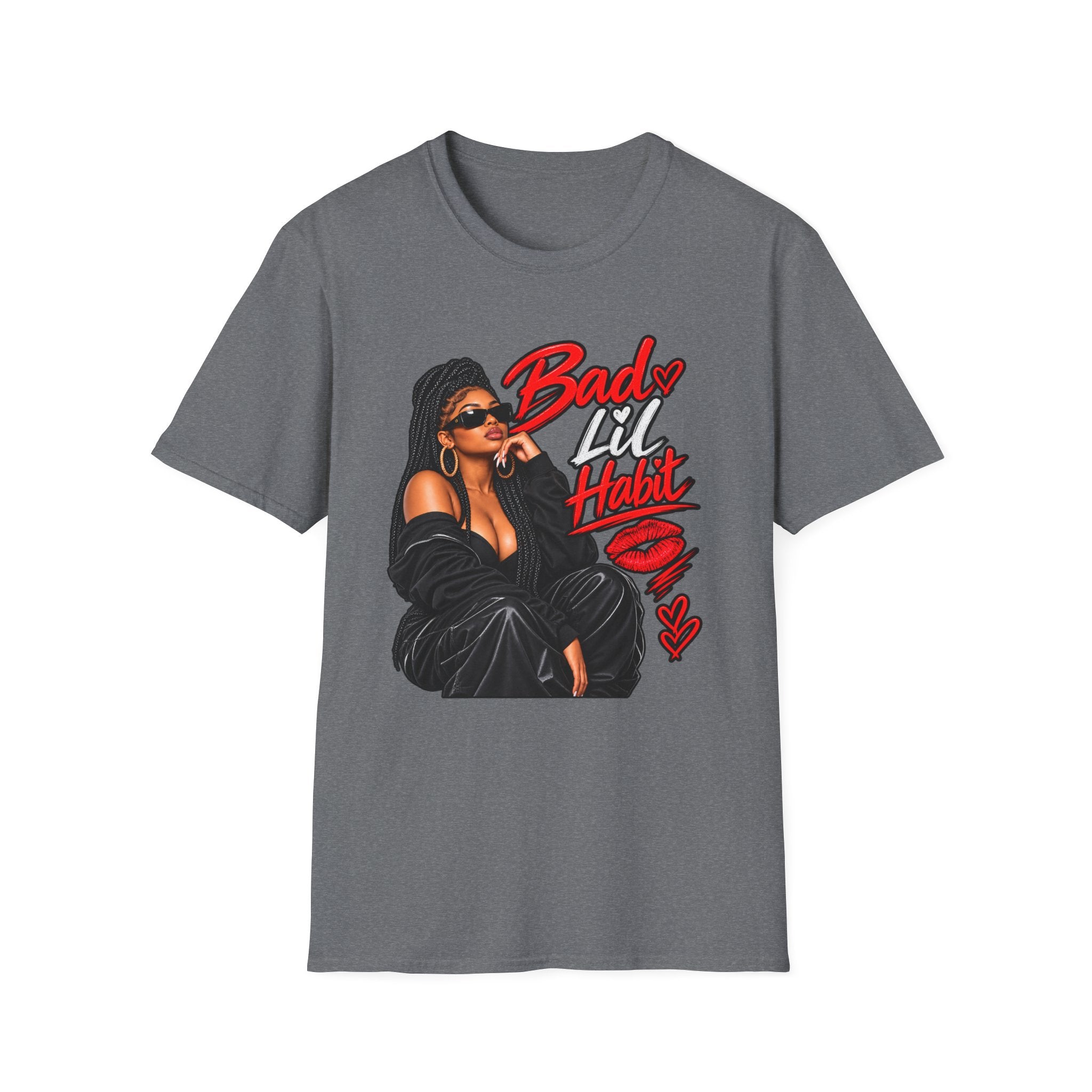 Bad Lil Habit – Sassy Girl Graphic T-Shirt | Bold Streetwear Design